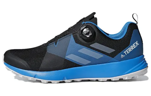 Adidas Terrex Two Boa Low top Running Shoes Men's Black Blue