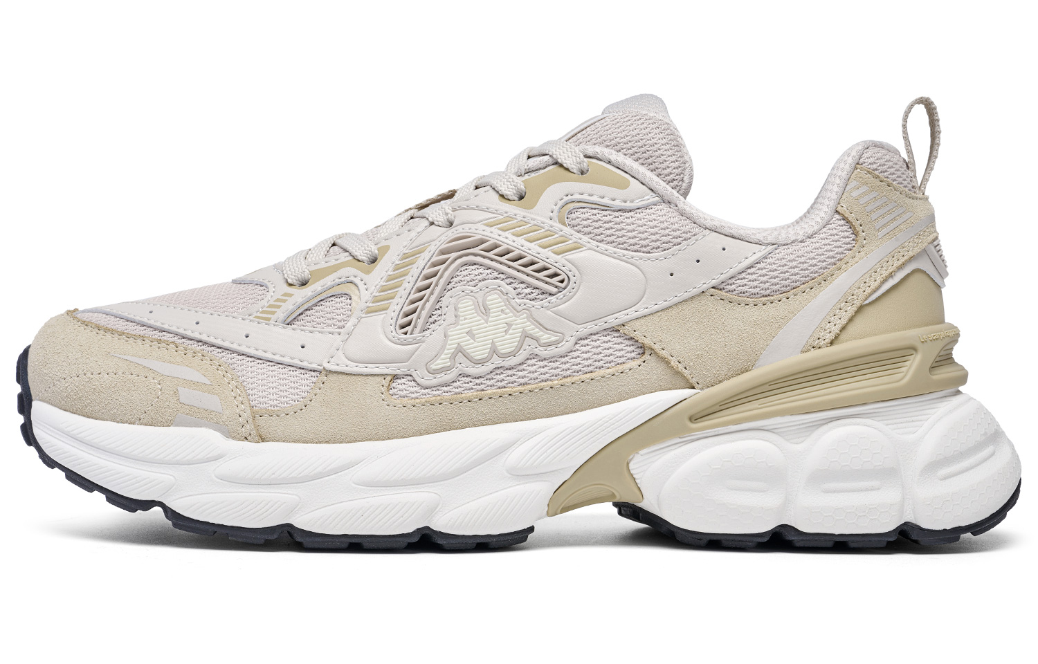 Kappa Textile, Synthetic Leather Slip Resistant, Abrasion Resistant, Lightweight Low top Casual Running Shoes Unisex