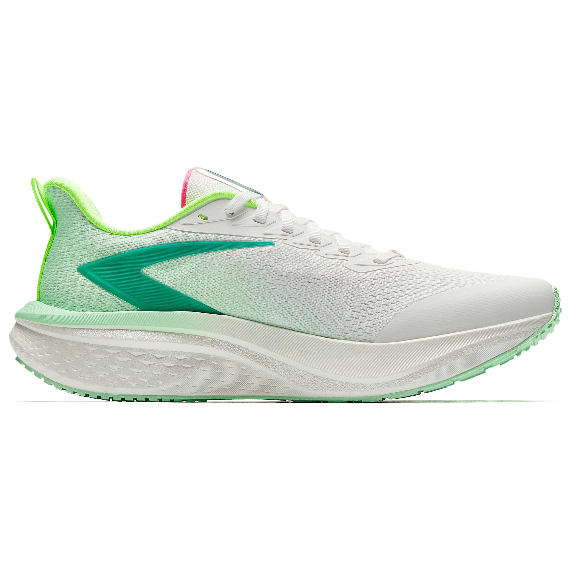 Anta Mach 5SE Slip Resistant, Abrasion Resistant, Breathable Low top Casual Running Shoes Men’s White Green
