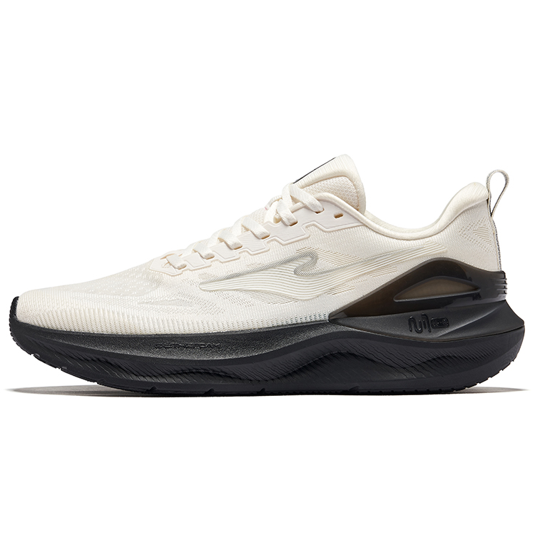Erke Tianma 3.0 Cushioning Breathable Lightweight Low top Training Sprint Running Shoes Men’s Microcrystal White