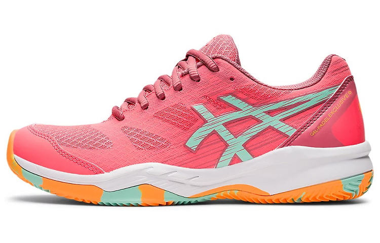 Asics Gel Padel Exclusive 6 Low top Running Shoes Women's Pink Blue