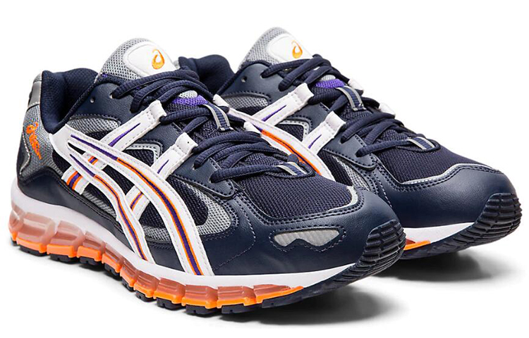 Мужские кроссовки ASICS Gel-Kayano 5 (сине-серый) — Синий / серый — фото 3