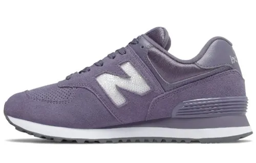 New Balance 574 For Grey/Purple Women's