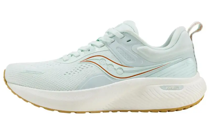 Saucony Surge 2 Slip Resistant Abrasion Resistant Low top Casual Running Shoes Unisex Green White
