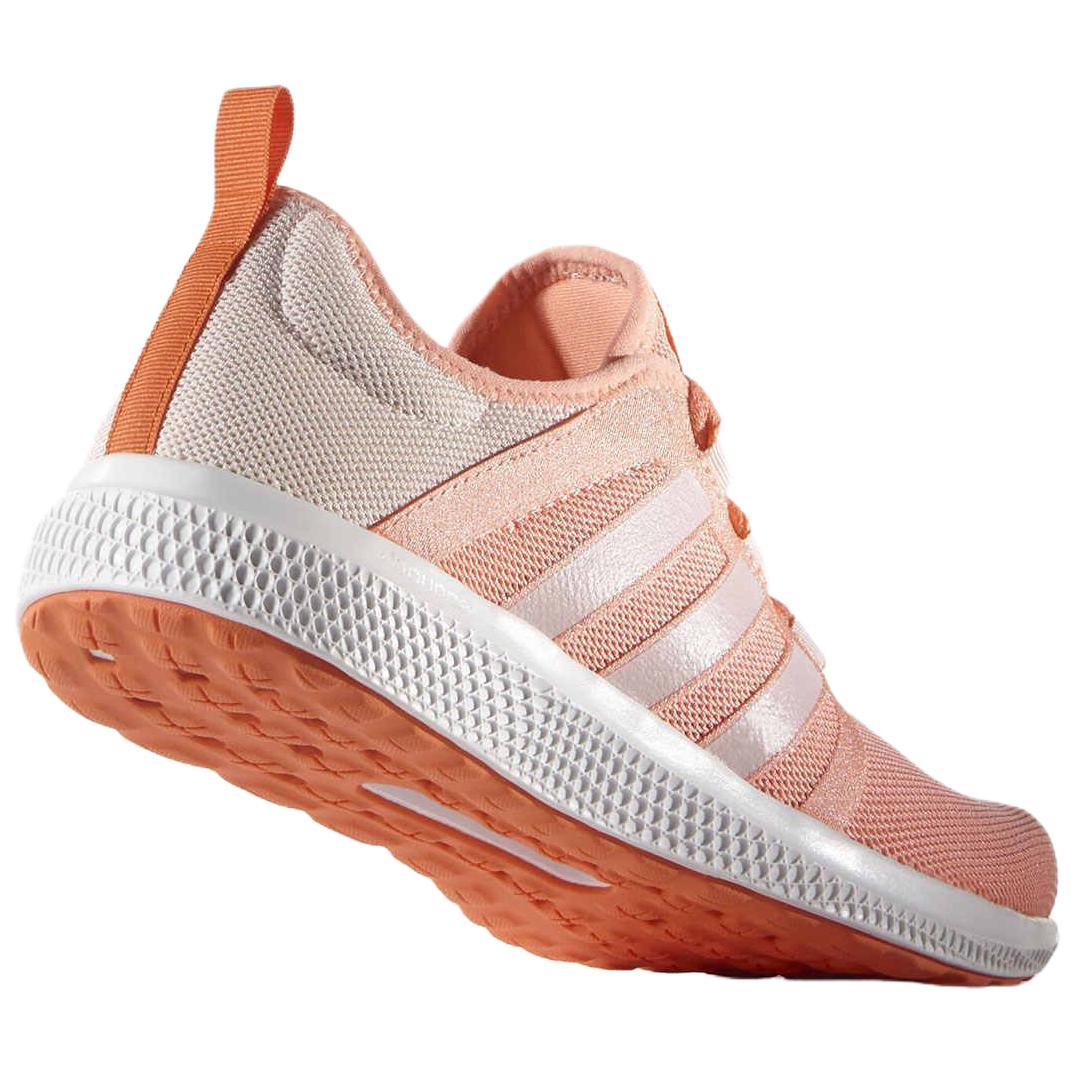 Adidas Bounce Slip Resistant Abrasion Resistant Low top Casual Running Shoes Women’s Pink