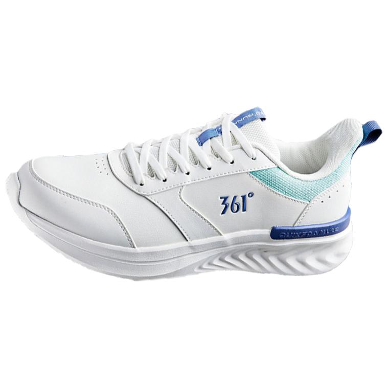 361° Cushioning Slip Resistant Low top Running Shoes Men’s White Blue