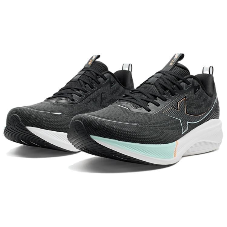 XTEP Abrasion Resistant Cushioning Low top Training Running Shoes Men’s Black