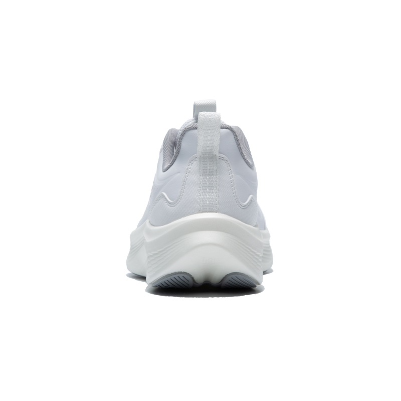 QIAODAN Slip Resistant, Abrasion Resistant, Breathable Low top Casual Running Shoes Men’s White