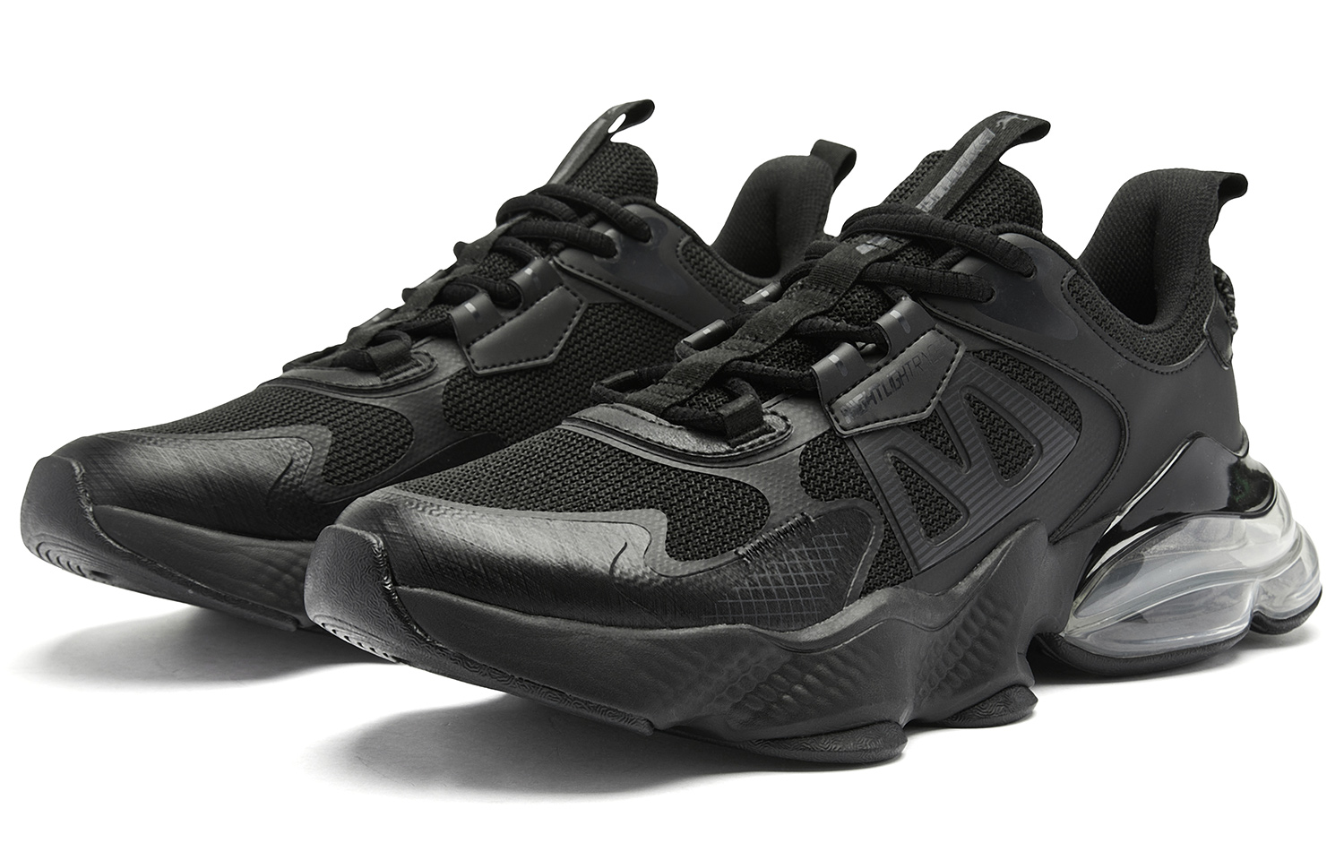 QIAODAN Arctic Pluto 3.0 Cushioning Slip Resistant Abrasion Resistant Low top Running Shoes Men’s Black Iron Gray