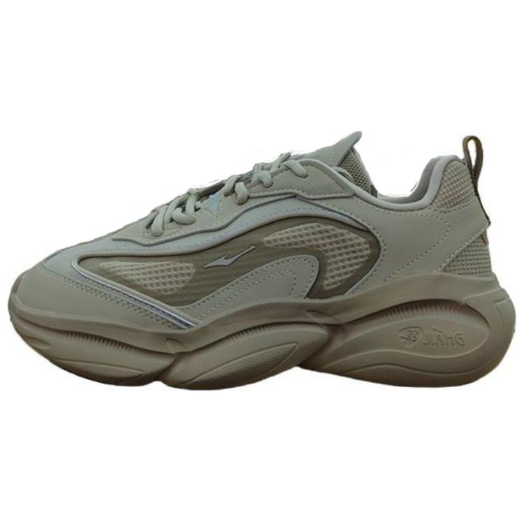 Erke Cushioning Lightweight Low top Casual Running Shoes Men’s Gray Green
