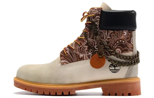 Timberland PREMIUM Thermal Abrasion Resistant Slip Resistant Short Outdoor Boots Men's Beige Brown