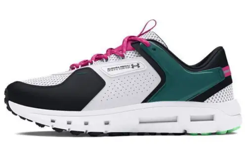 Under Armour Summit Trek Low top Running Shoes Men's White Black Green