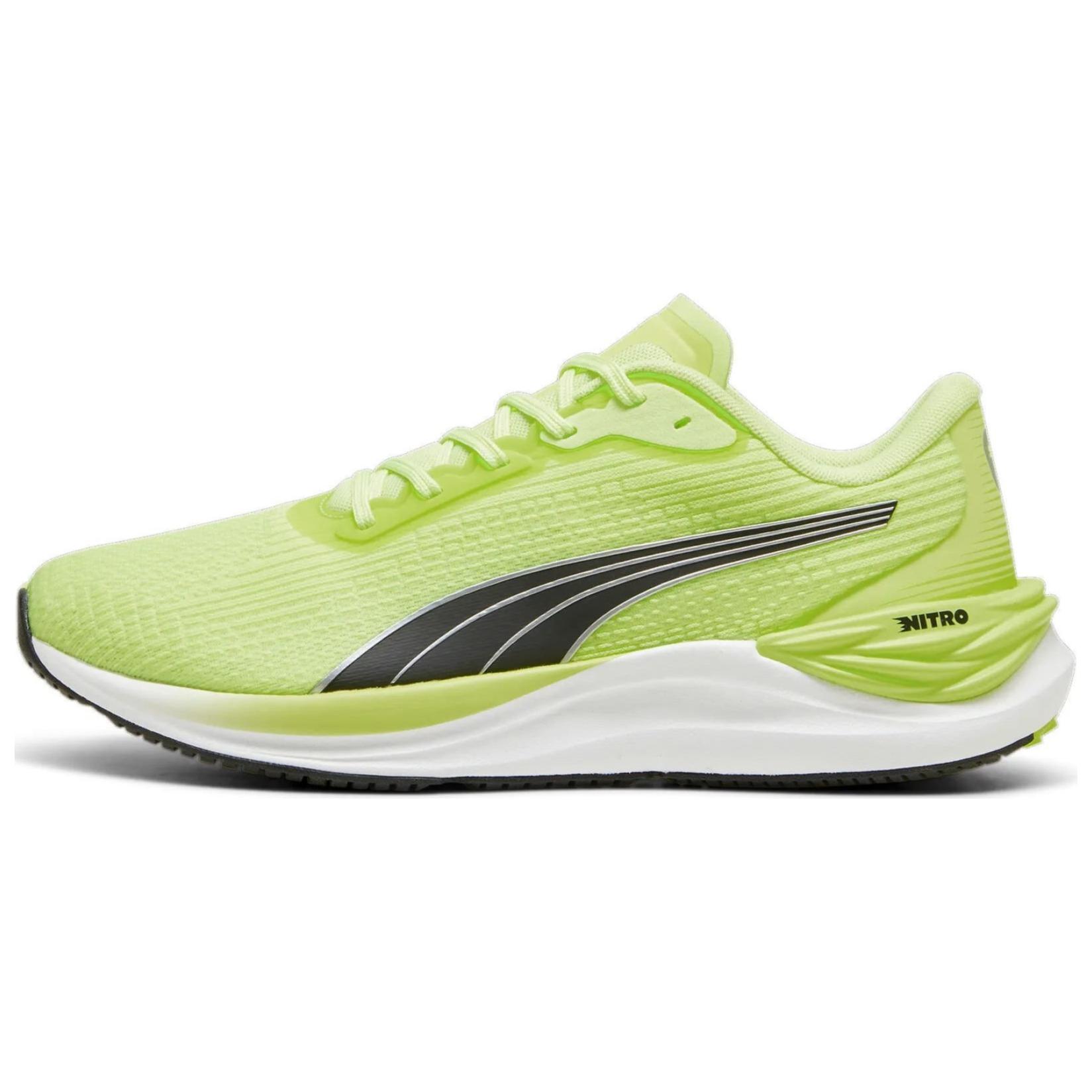 PUMA Electrify Nitro 3 Breathable Low top Casual Running Shoes Men's Green