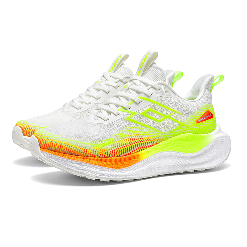 LOTTO Running Shoes Men’s Low Top White/Neon Green
