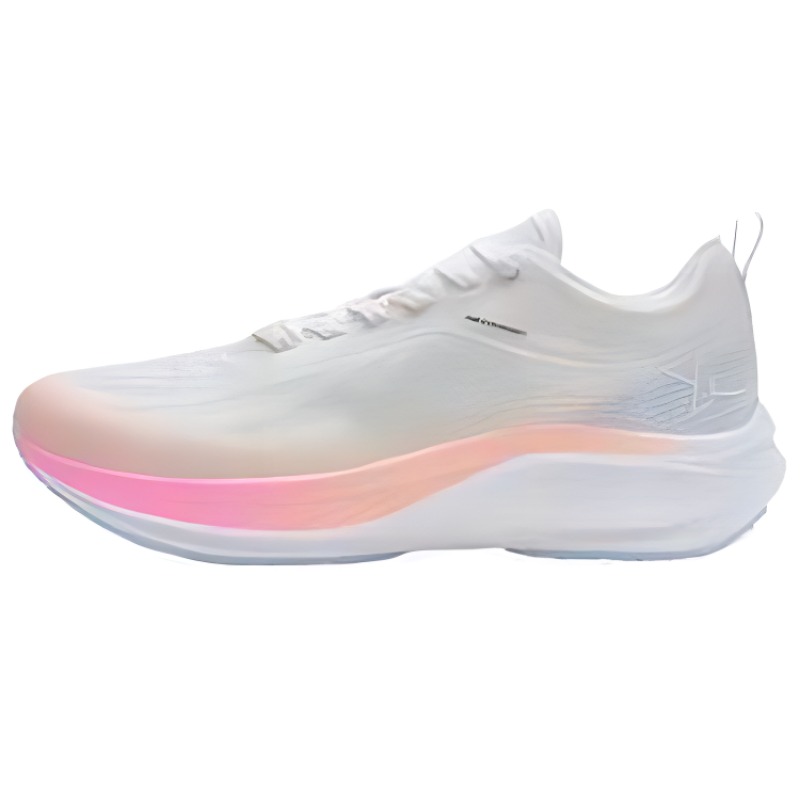 XTEP Light Wing 2.0 Comfortable Slip Resistant Slip Resistant Low top Running Shoes Women’s White Pink