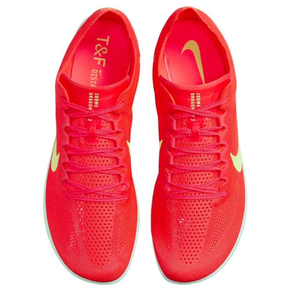 Nike Dragonfly 2 Bright Crimson Hyper Crimson Lime Blast Cave Purple