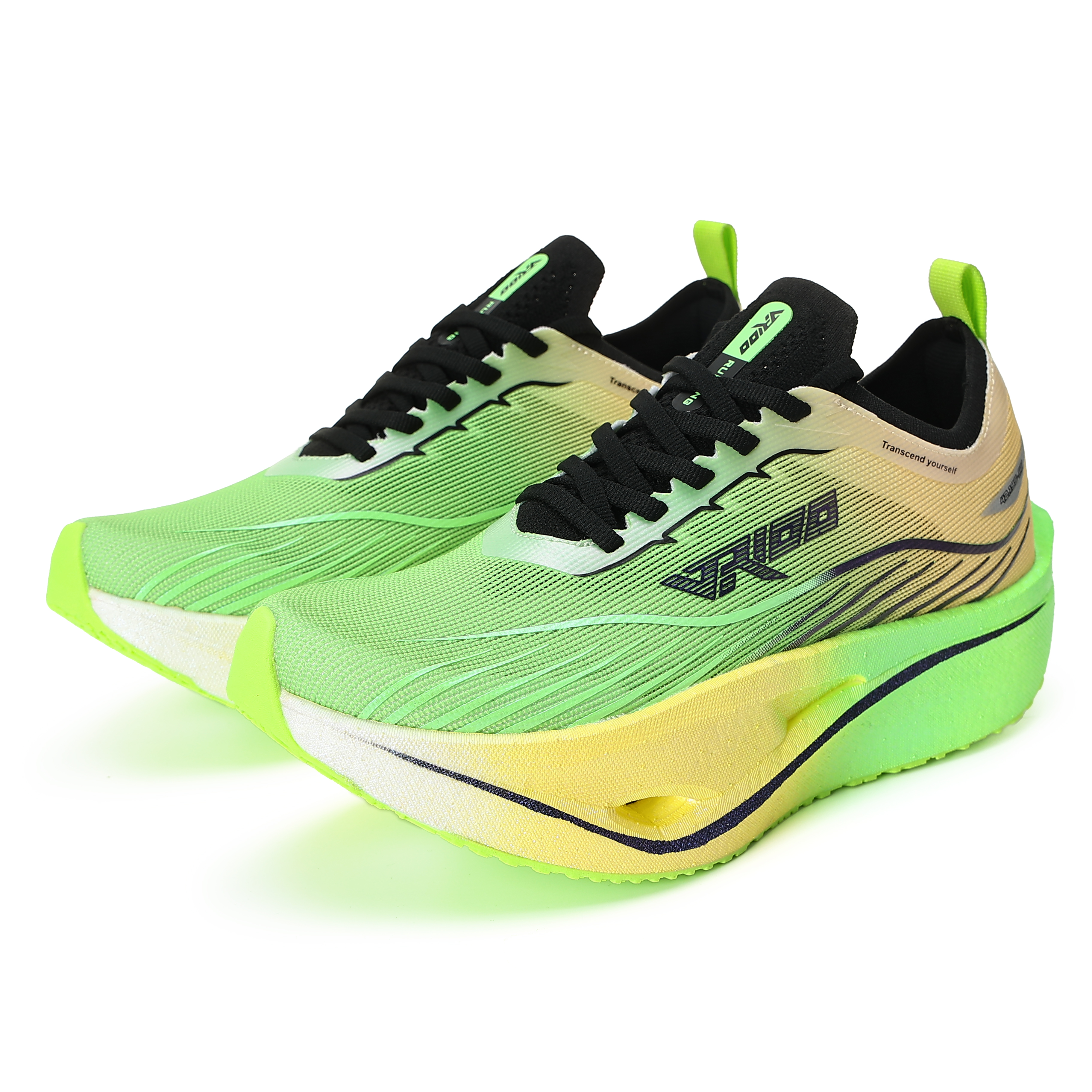 VR100 Cushioning Slip Resistant Abrasion Resistant Breathable Coverage Support Balance Lightweight Rebound