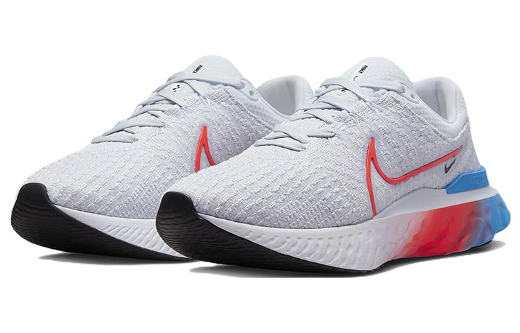 Nike React Infinity Run Flyknit 3 ‘Grey Bright Crimson’ Women’s