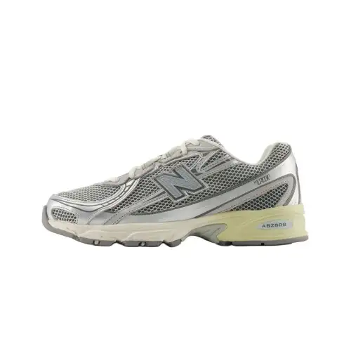 New Balance NB 740 Abrasion Resistant Height Increasing Low top Chunky Sneakers Unisex Silver