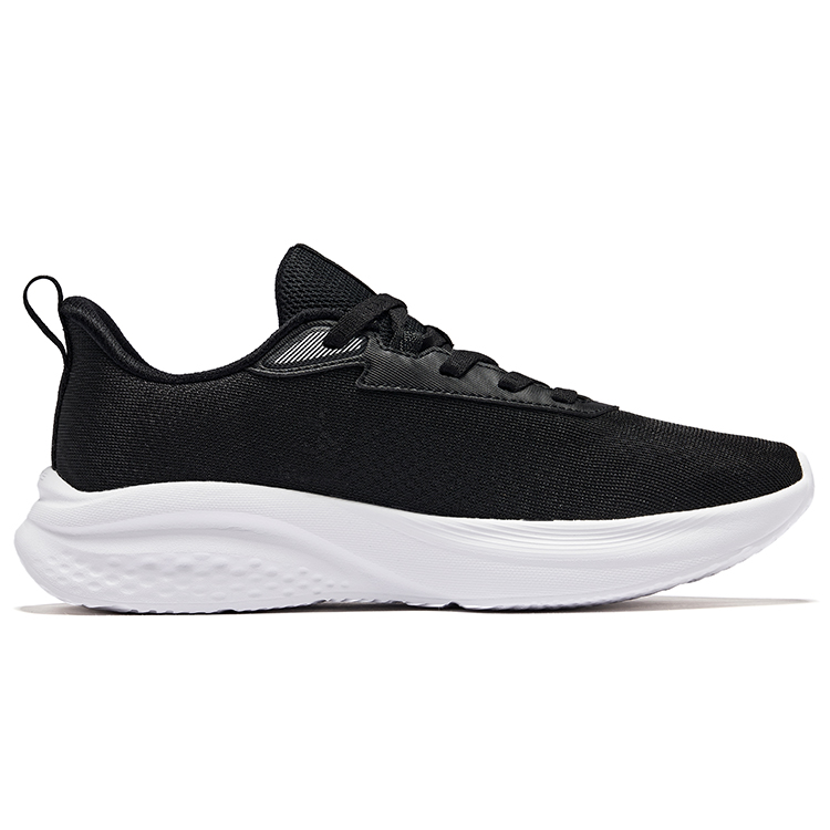 Erke Running Shoes Women’s Low Top Jet Black