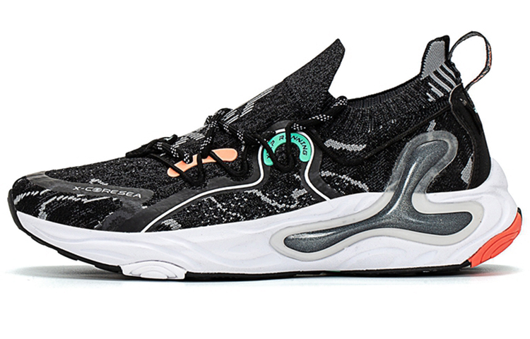 XTEP Qingyun Technology Running Shoes Women’s Low Top Black Gray