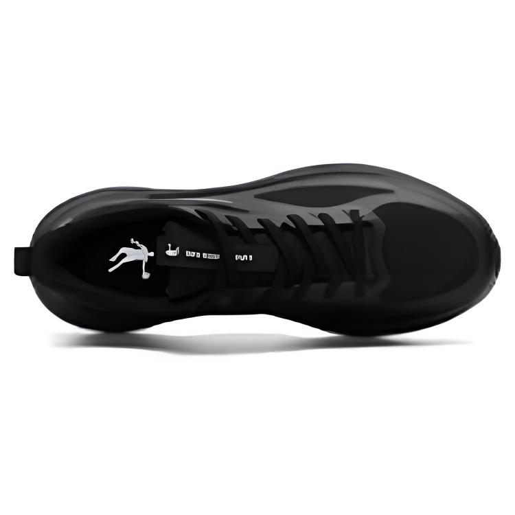 QIAODAN Abrasion Resistant Moisture Wicking Low top Casual Running Shoes Men’s Black