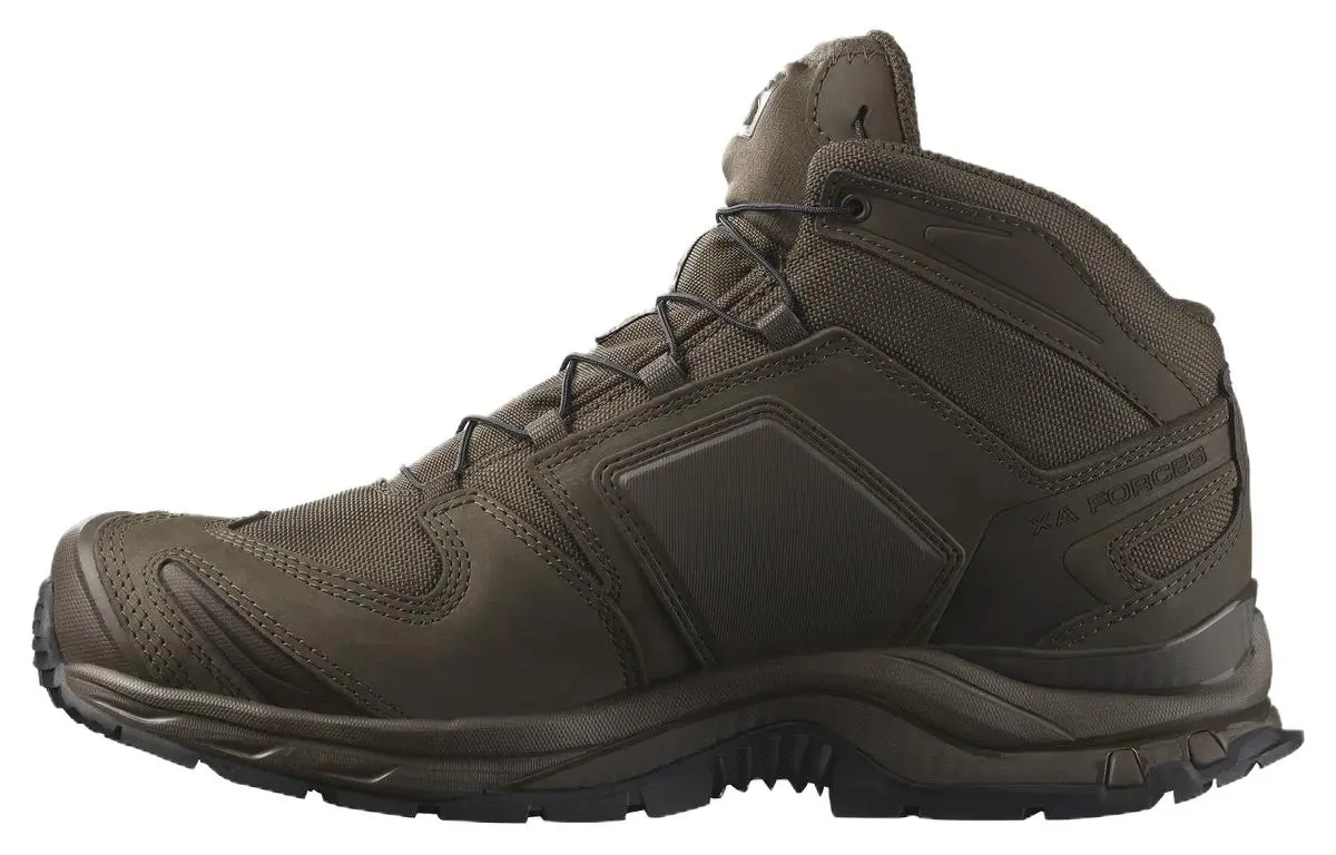 SALOMON Speed Assault 2 Comfortable Versatile Shock Absorbing Wear Resistant Mid Top Outdoor Functional Shoes Unisex Brown