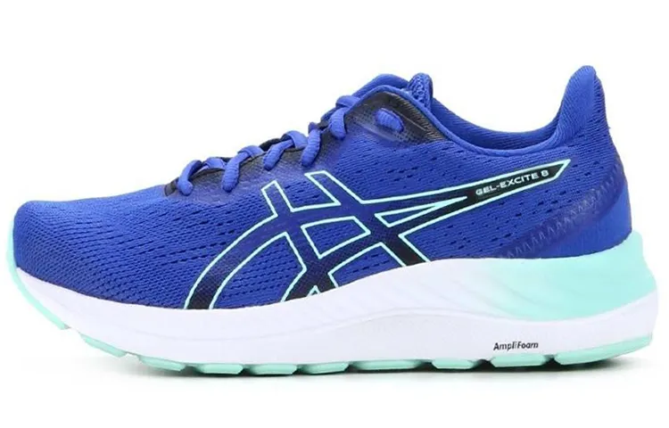 Asics Gel Excite 8 Low top Running Shoes Women's Blue