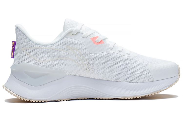 Li Ning YueYing 1.0 Yueying Super Light Breathable Low top Running Shoes Women’s White Purple