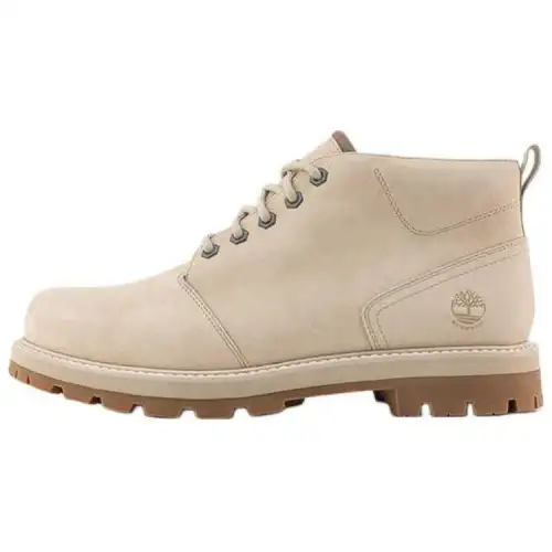 Timberland Britton Road Waterproof And Wear resistant Soft And Comfortable Ankle Length Outdoor Boots Men's Light Brown