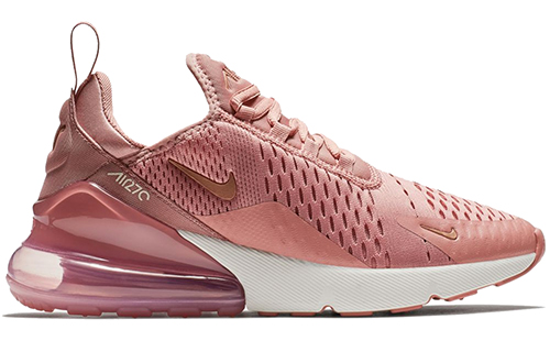 Женские кроссовки Nike Air Max 270 "Rust Pink" (розовые) — 樱花粉 — фото 2