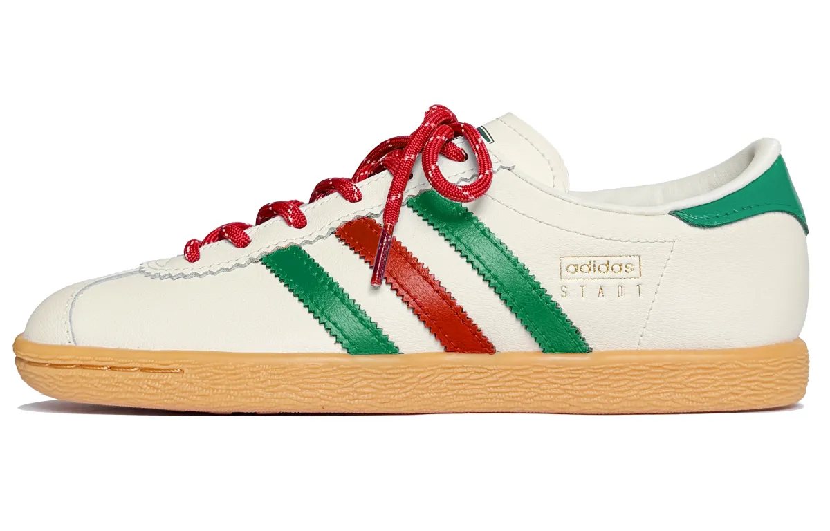 Adidas Originals Stadt Moon Mail, Space Wormhole Cushioning Low top Skateboard Shoes Unisex Red White Green