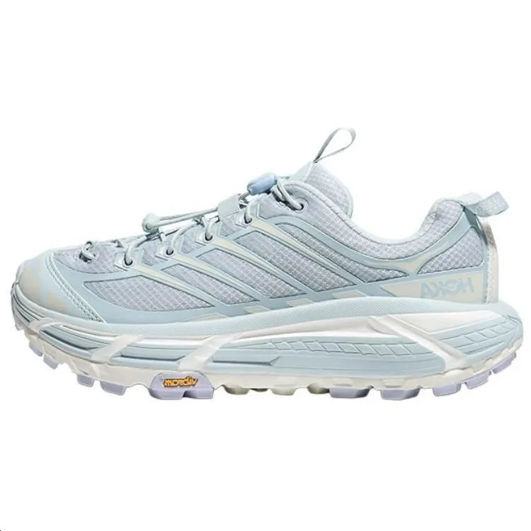 HOKA ONE ONE Mafate Three 2 Comfortable Breathable Low top Casual City Commuting Running Shoes Unisex Blue