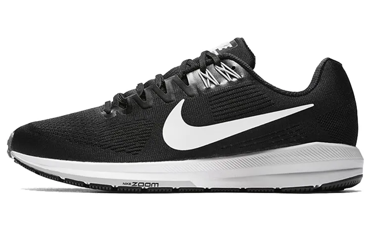 Nike Zoom Structure 21 Versatile Mesh, Synthetic Leather Cushioning Slip Resistant Abrasion Resistant Lightweight