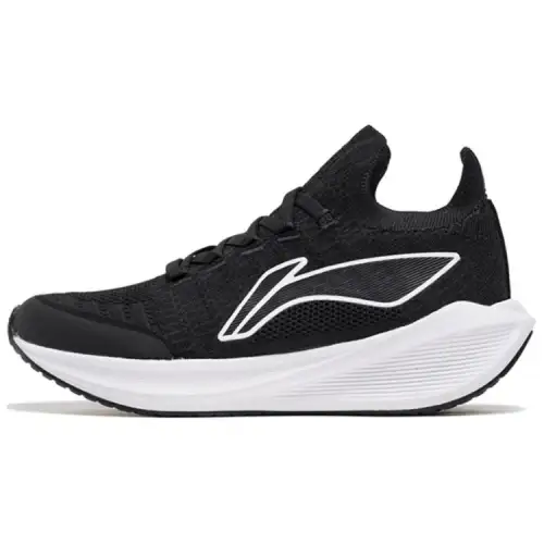 Li Ning Slip Resistant Abrasion Resistant Slip Resistant Abrasion Resistant Low top Casual Running Shoes Women's Black