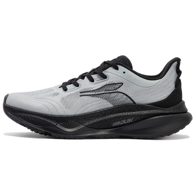 361° Cushioning Lightweight Low top Running Shoes Men’s Gray Black
