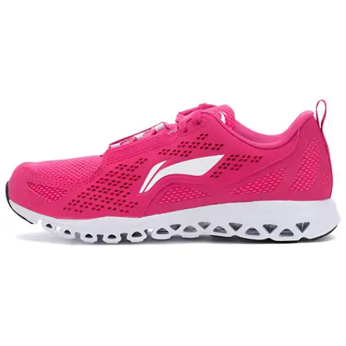 Li Ning Running Shoes Women's Low Top Pink/White