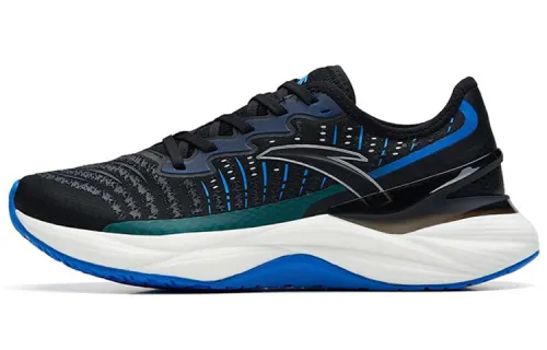 Anta Tron 2.0 Low top Running Shoes Men's Black Blue Summer