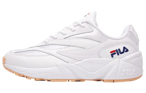 FILA FUSION Versatile Textile, Synthetic Leather Low top Running Shoes Women's White