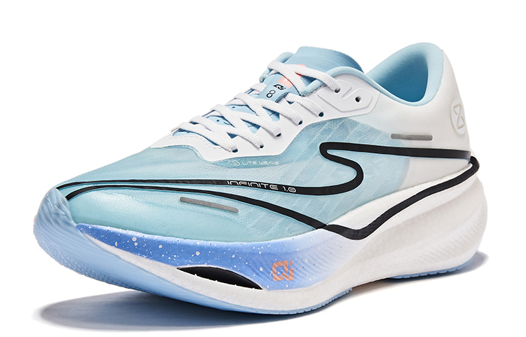 Erke Zhijing 1.0 Cushioning Slip Resistant Abrasion Resistant Low top Marathon Running Shoes Men’s Mismatched