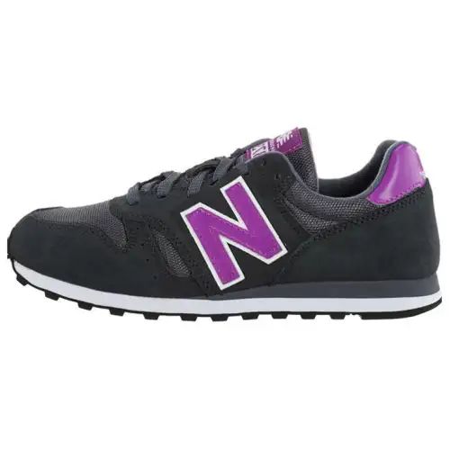 New Balance NB 373 Fabric Cushioning Abrasion Resistant Low top Running Shoes Women's Black Purple