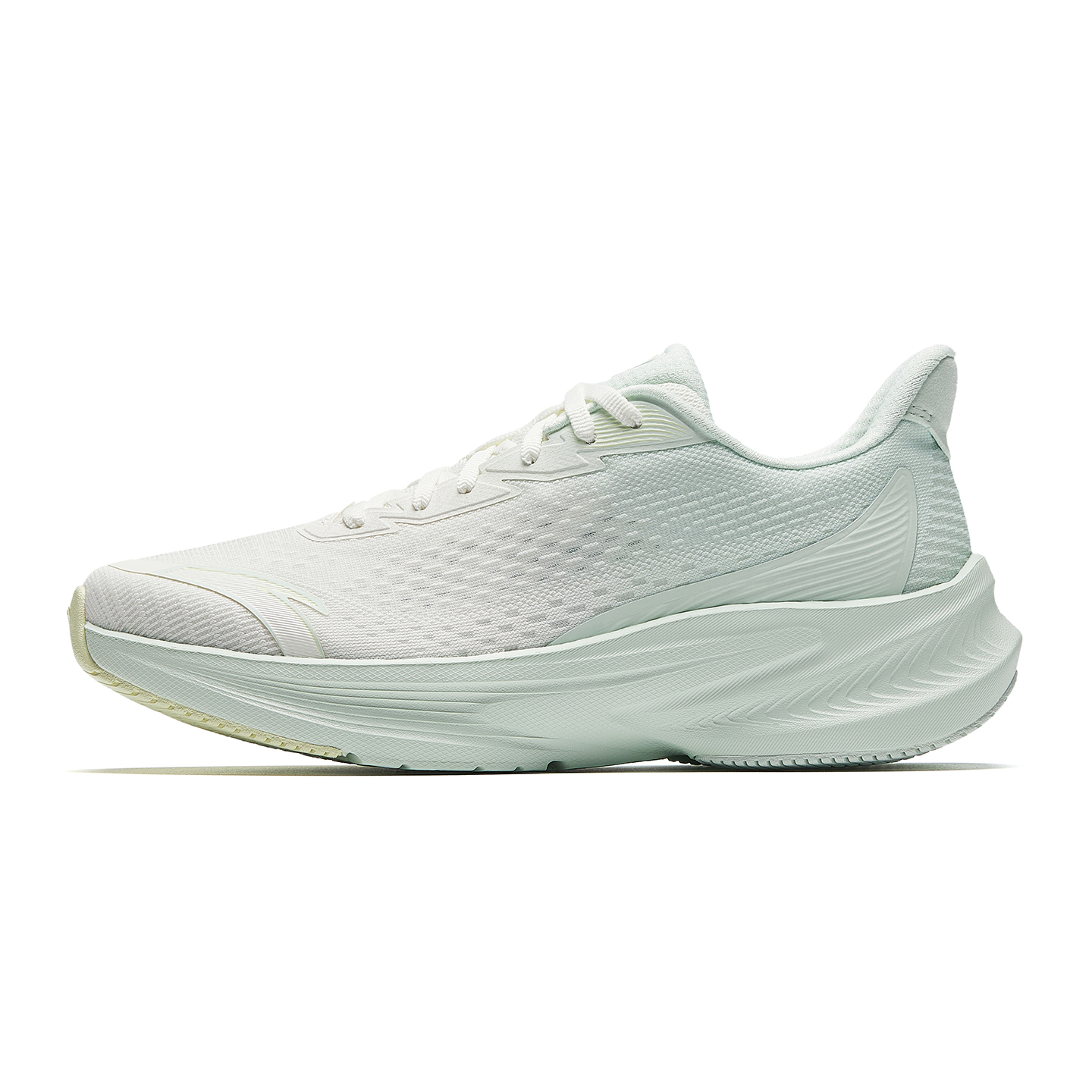 Anta Stinger 7 Cushioning Midsole Upgraded and Thickened Durable Stable Shock Absorption Lightweight Increased Rebound Low-top A-SHOCK Technology Training Body Test Urban Commuting Running Shoes Women's White Green