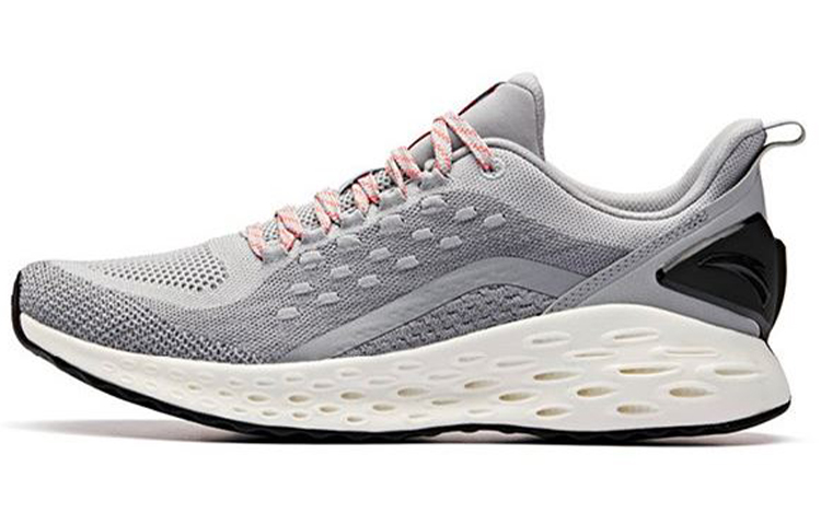 Anta Cushioning Abrasion Resistant Coverage Cushioning Abrasion Resistant Coverage Low top Running Shoes Men’s Gray