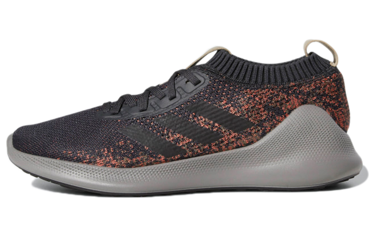 Adidas Purebounce+ Fabric Slip Resistant And Breathable Low top Running Shoes Men's Carbon Black