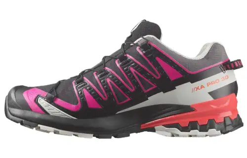 SALOMON XA Pro 3D V9 Cushioning Low top Outdoor Shoes Men's Black Purple