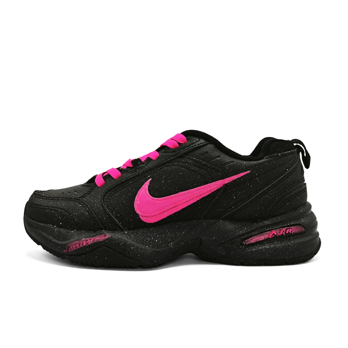 Nike Air Monarch 4 Cranberry Troubles Slip Resistant Abrasion Resistant Slip Resistant Abrasion Resistant Low top