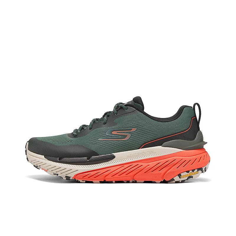 Skechers MEN’S GO Comfortable Cushioning Low top Running Shoes Men’s Olive Green