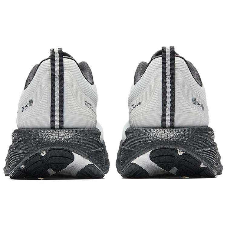 Anta Abrasion Resistant Breathable Rebound Low top Casual Training Running Shoes Men’s White Gray