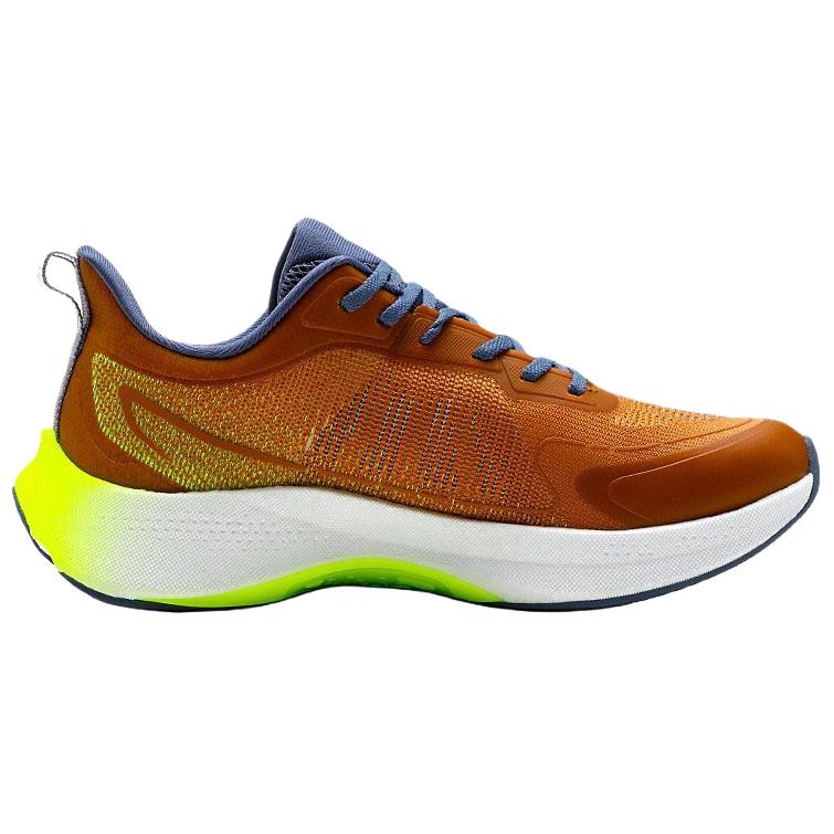 QIAODAN Flying Shadow 3.0 Slip Resistant Abrasion Resistant Low top Casual Running Shoes Men’s Orange