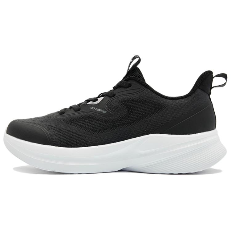 QIAODAN Textile, Synthetic Leather Abrasion Resistant, Breathable, Lightweight Low top Sprint Running Shoes Women’s